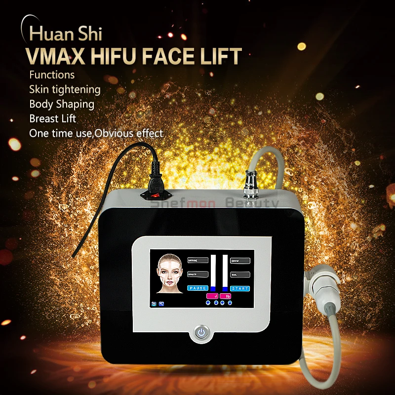 

VMAX ultrasonic skin tightening face lift machine wrinkle removal anti-aging body sliming breast Lift skin care machine