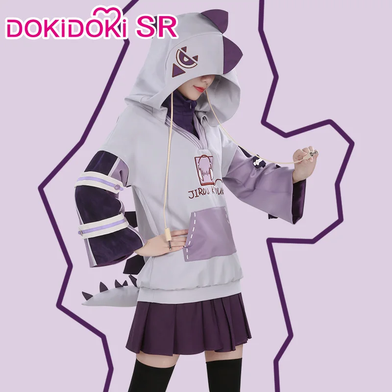 DokiDoki аниме My Hero Academy косплей Boku No Jiro Kyoka костюм динозавра Doujin женский костюм| |