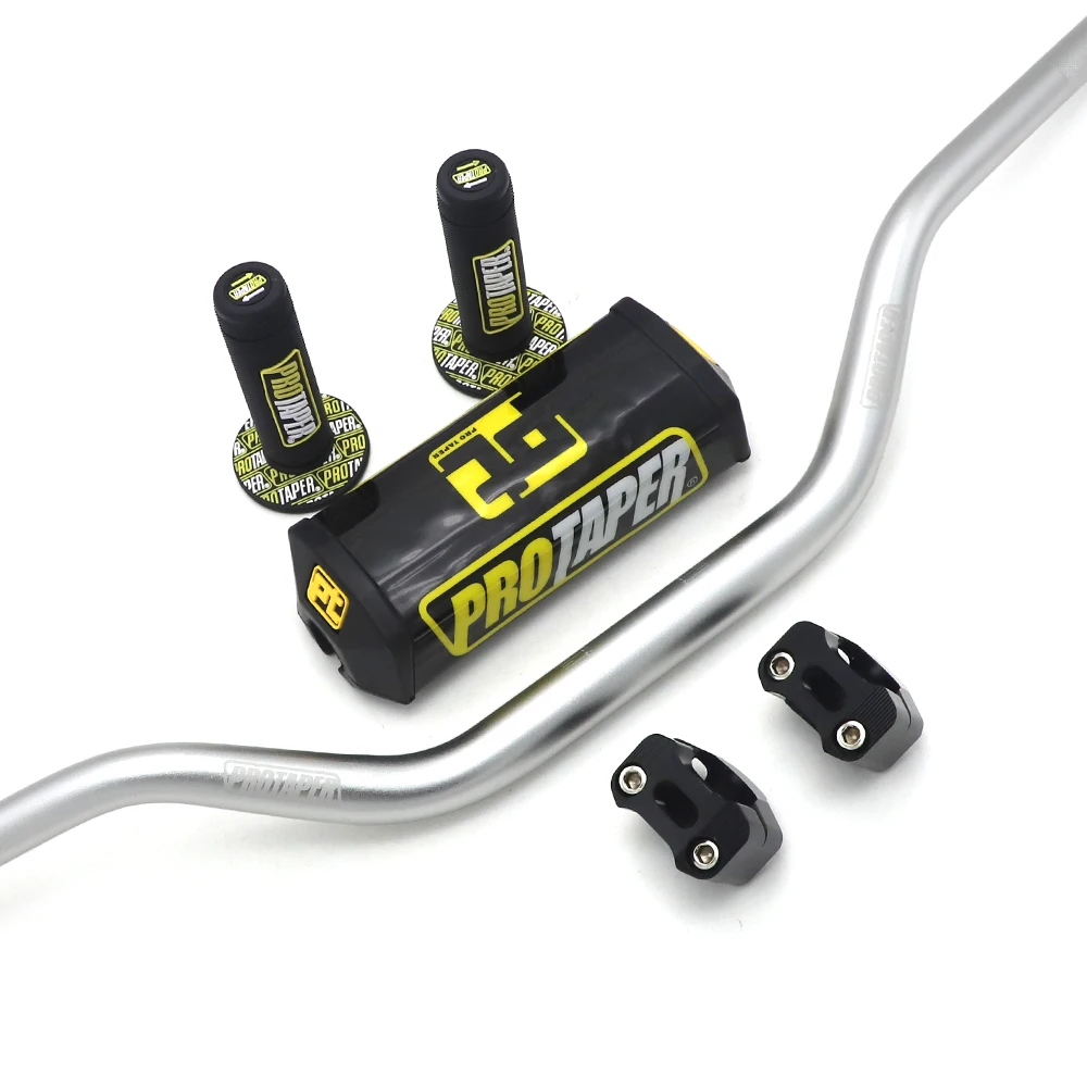 Руль колодки ручки руля PRO Taper ЧПУ зажим Fat Bar 1 1/8 &quotПит Велосипед Мотоцикл 28 мм для