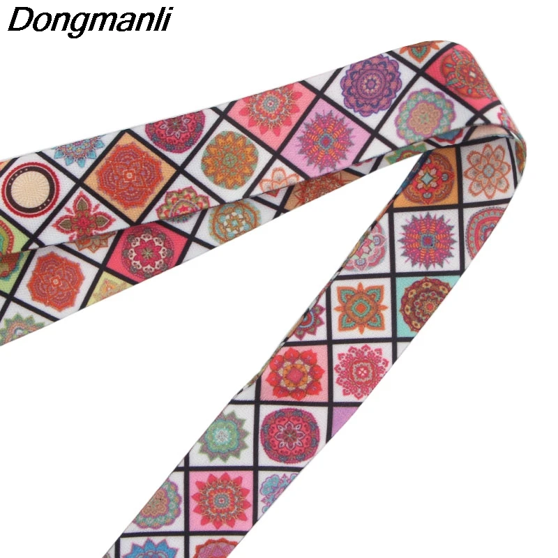 Брелок P3986 Dongmanli с мандалой брелок цветочным узором держатель для Id-карты ID-карта