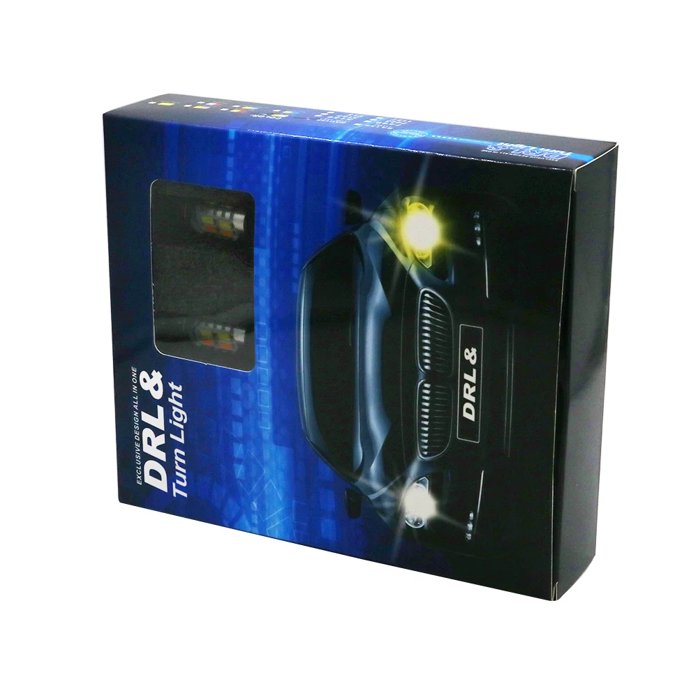 Дневные ходовые огни Ba15s BAU15S 1156 p21w s25 42led T20 W21W WY21W 7440 фары дневного света + сигнал