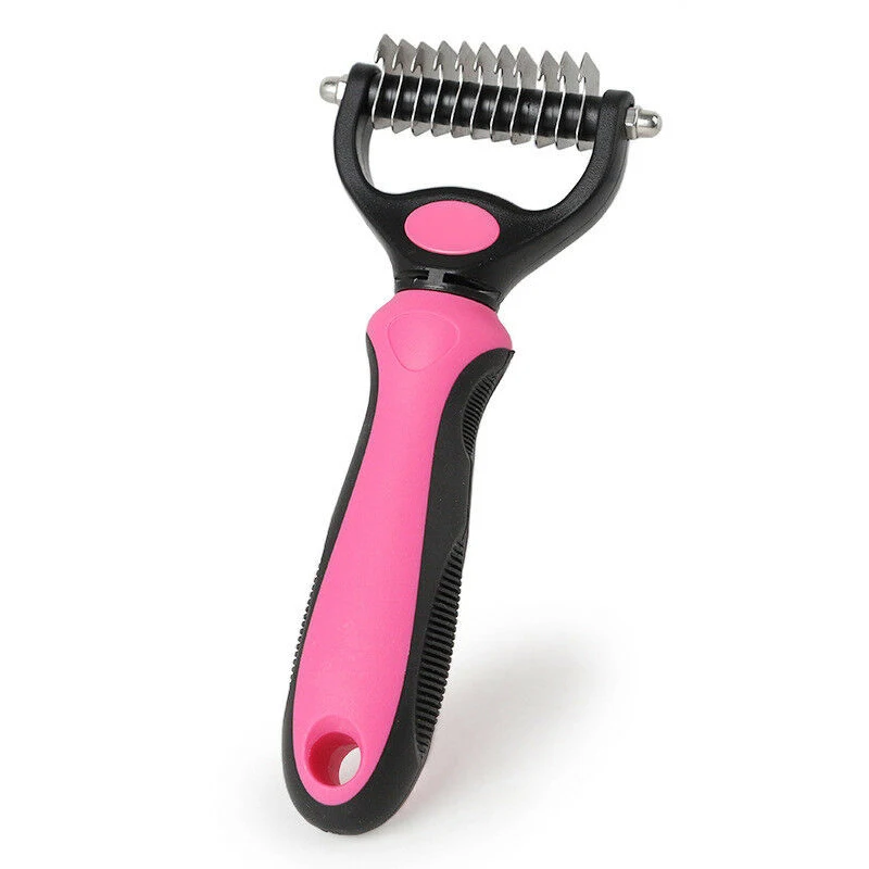 Расческа для удаления волос собак и кошек щетка вычесывания стрижки меха