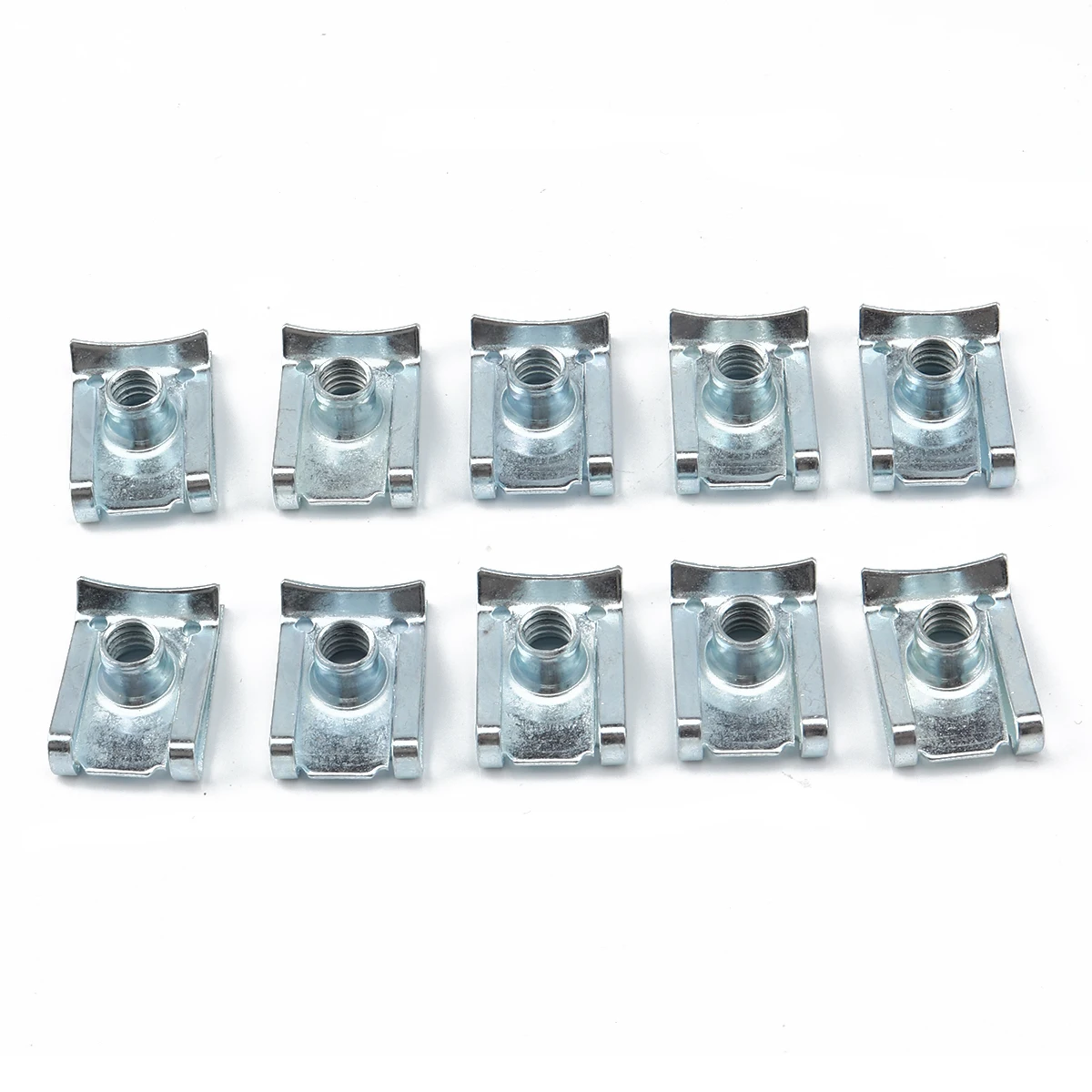 80 шт клипсы с гайками U форма пружинный зажим комплект M4 M5 M6 M8 Нержавеющая сталь