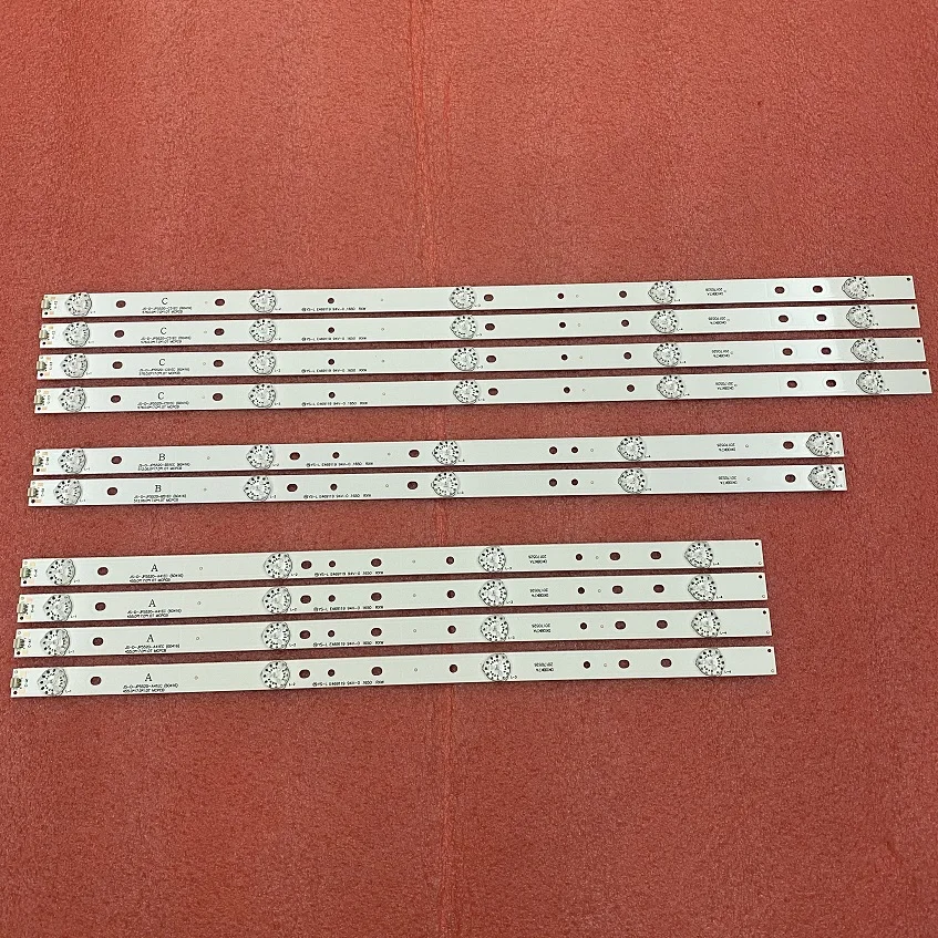 

5 = 50 шт. светодиодный подсветка полосы для акаи AKTV551 AKTV5512TS JS-D-JP5520-A41EC B51EC C51EC (60416) MS-L0956-L M R YS_LE469119