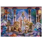 5d алмазная вышивка, мозаика с мотивом Египта, королевы, дворца, Львов, квадратная круглая алмазная живопись, наборы для вышивки крестиком FH1148