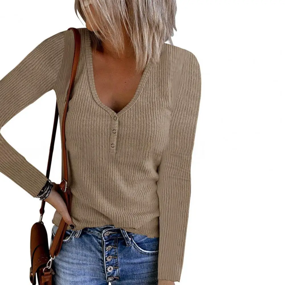 

Stylish Basic Shirt Women Blouse Elegant V Neck Women Shirt Blouses Temperament Pure Color Blusas Mujer Streetwear