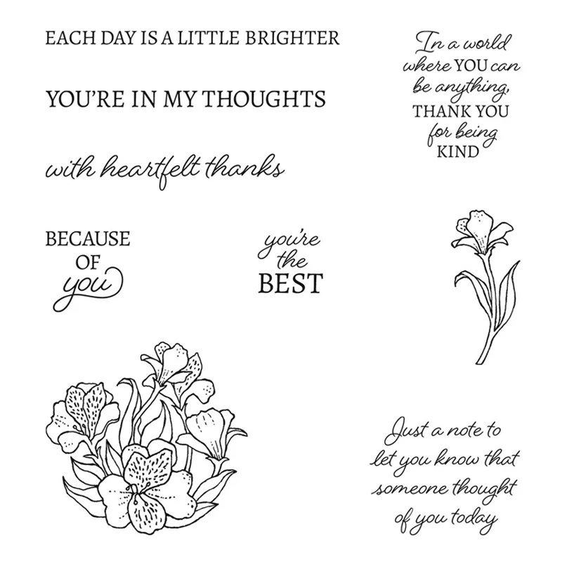 Окружение в штамп дружбы комплект и окружение Красота умирает приветствия цветы