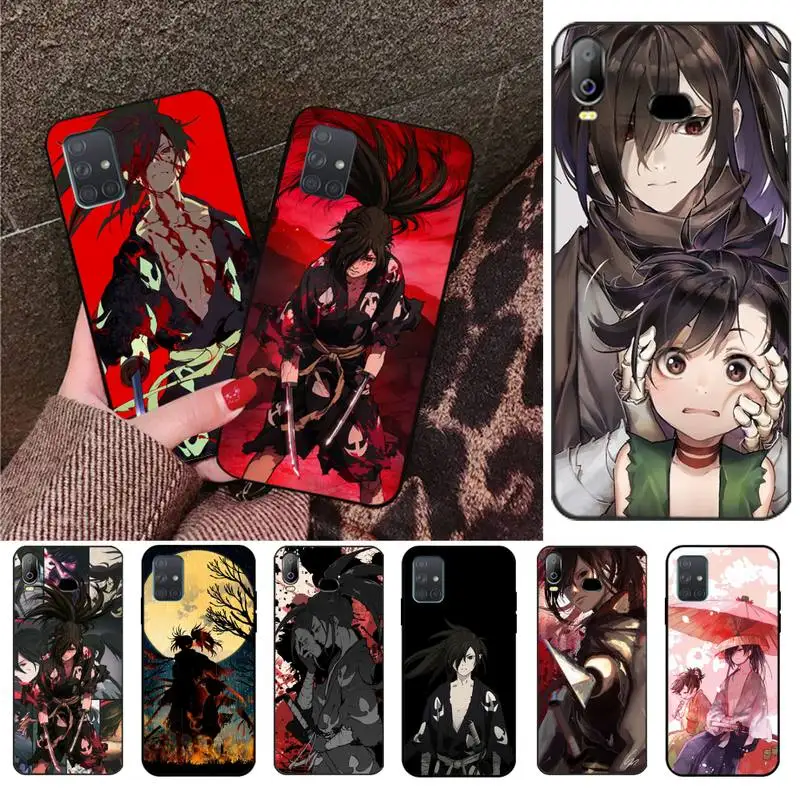 

YJZFDYRM Dororo Anime Black TPU Soft Phone Case For Samsung Galaxy A01 A11 A31 A81 A10 A20 A30 A40 A50 A70 A80 A71 A91 A51