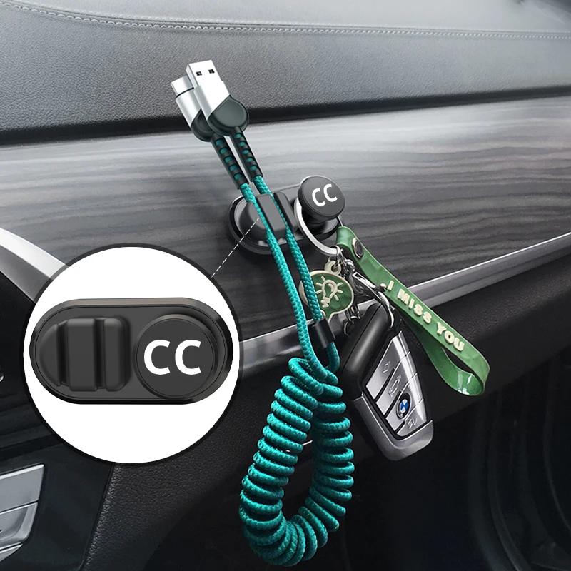Автомобильный Кабель для передачи данных зажим ключей мешок мусора крючок
