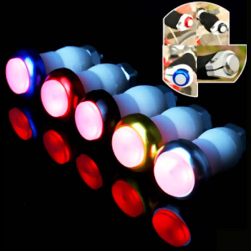 Горячая Распродажа 1 пара алюминиевый сплав Безопасная езда на велосипеде ручка