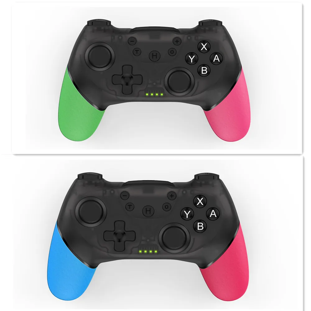 

Wireless Bluetooth Game Controller Pro Gamepad Joystick Handle with NFC Dual Vibration Function for Nintend Switch NS Console PC