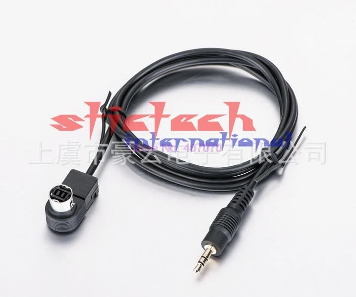 По dhl или ems 200 шт. заводская цена Автомобильный Aux входной кабель для ALPINE AI-NET Mini Plug 3