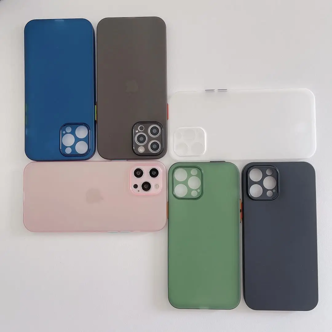 

TPU ultra-thin frosted cover case for iPhone 11 12 13 Pro Max X XR XS Max 7 Plus 12 mini 12 Pro max Shockproof Clear Cover