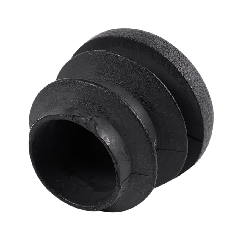JHD-15Pcs черная пластиковая заглушка с заглушкой для круглых труб 16 мм