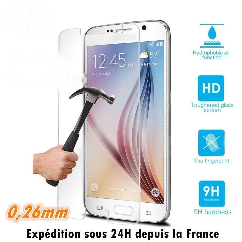 

Vitre protection film protecteur d'cran en Verre Trempe - For Samsung Galaxy S6