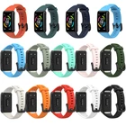 Мягкий силиконовый спортивный ремешок для смарт-браслета Huawei Band 6, сменный ремешок для Huawei Honor Band 6, ремешок для часов