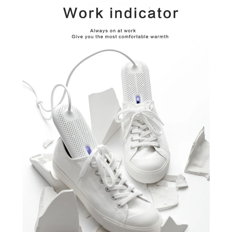 

220V Shoe Dryer 20W Shoes Dryer Machine Shoes Rack Heater Deodorizer Dehumidify Device Foot Warmer Heater For Winter