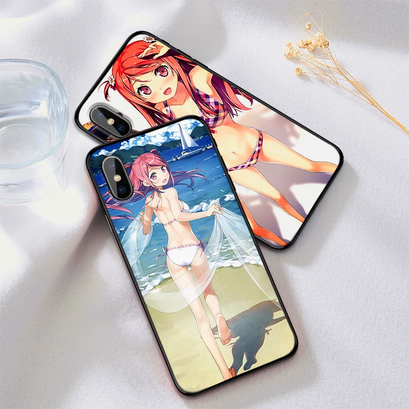 Пляжный чехол для девушек samsung S6 S7 край S8 S9 плюс мягкий силиконовый S10 NOTE 8 9 M10 M20 M30