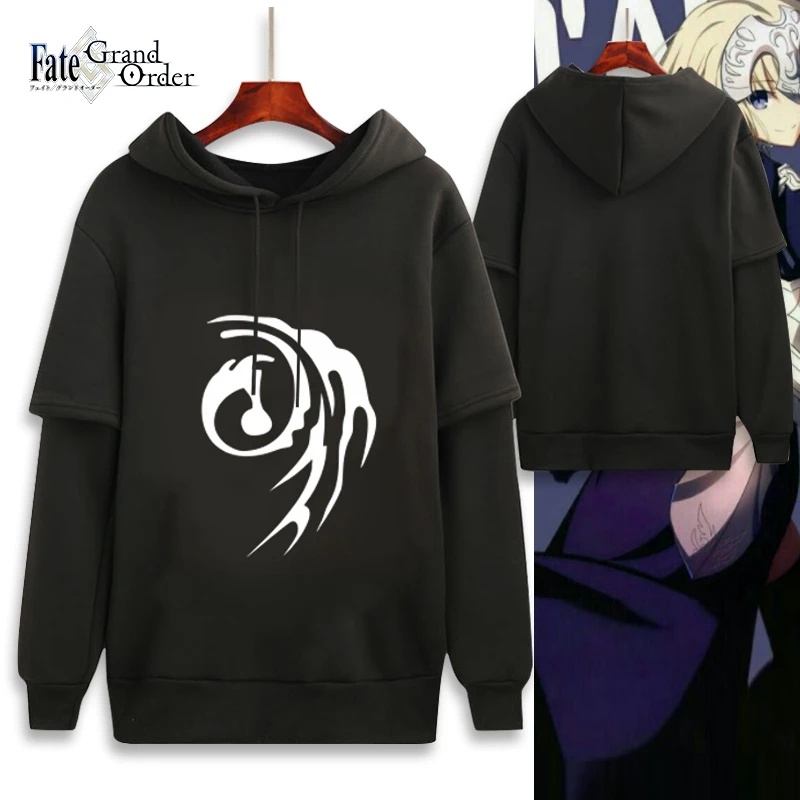 Аниме Fate/stay night толстовка с капюшоном High Q унисекс пуловер Fate FGO дуговая меч реглан