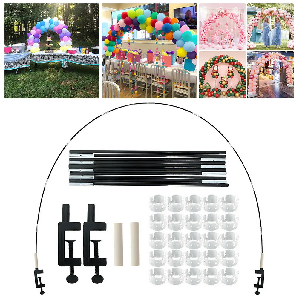 

DIY Balloon Arch Kit Chrome Macaron Baloons Wedding Garland Birthday Party Wedding Balloon Bracket Arch Decoration