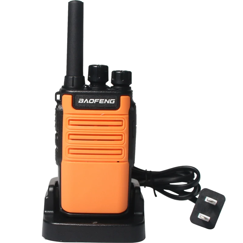 new fashion baofeng mini bf v8 bfv8 two way ham cb radio handheld gray orange black intercom uhf transceiver walkie talkie free global shipping