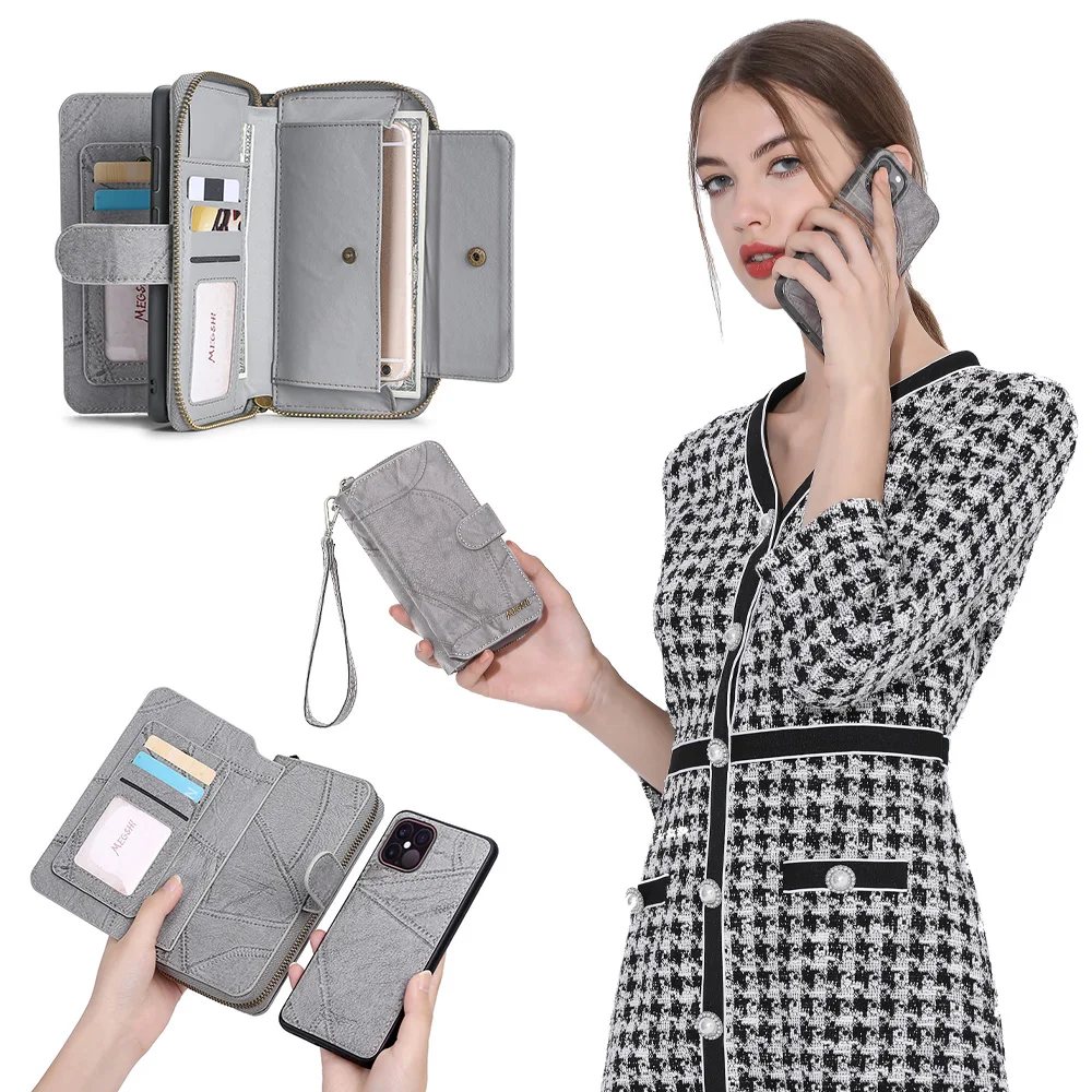 

Wallet PU Leather Phone Case Cover For OnePlus 7 7Pro 7T 8 8Pro 8T 9 9Pro