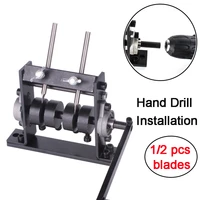 manual portable wire stripping machine scrap cable peeling machines for 1 30mm hand tool can connect hand drill