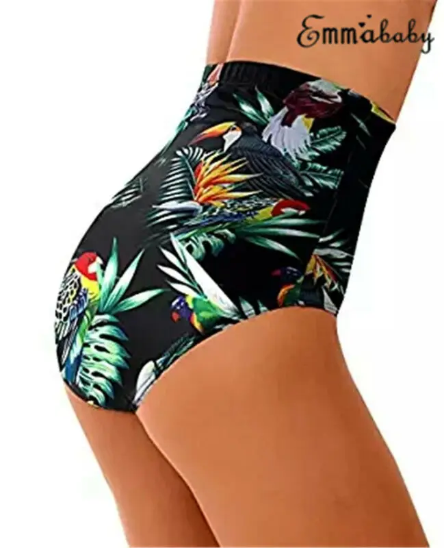 Женский летний купальник с высокой талией бикини танкини короткие плавки