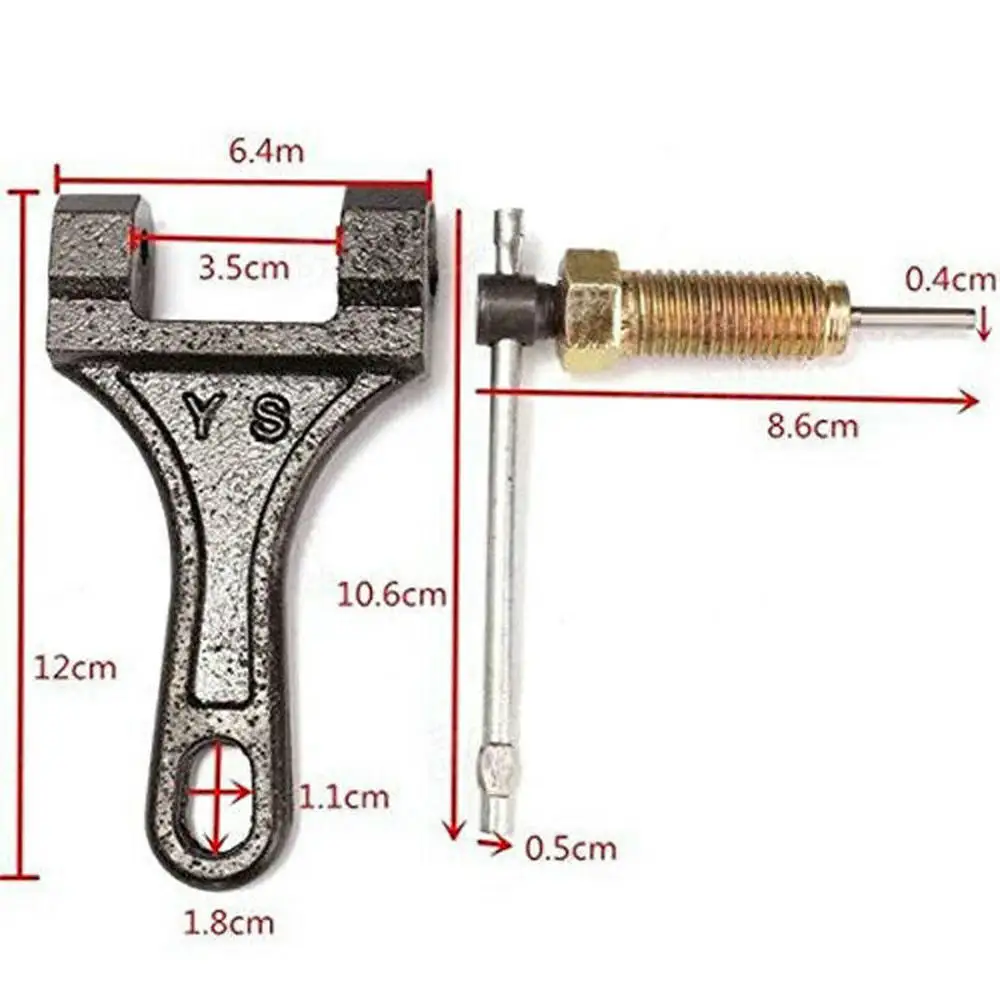 

Motorcycle ATV Chain Splitter Cutter Breaker Tool For 420 428 520 525 528 530 Dechainer Chain Disassembly Assembly Pliers