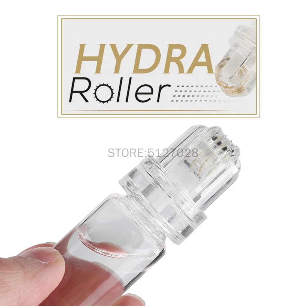 Hydra 20 pins Micro 64 титановые иглы Tips Bottle мезодерма роллер антивозрастная Сыворотка