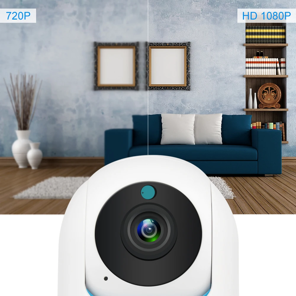Камера видеонаблюдения Defeway 1080P беспроводная домашняя камера Wi-Fi ночное видение