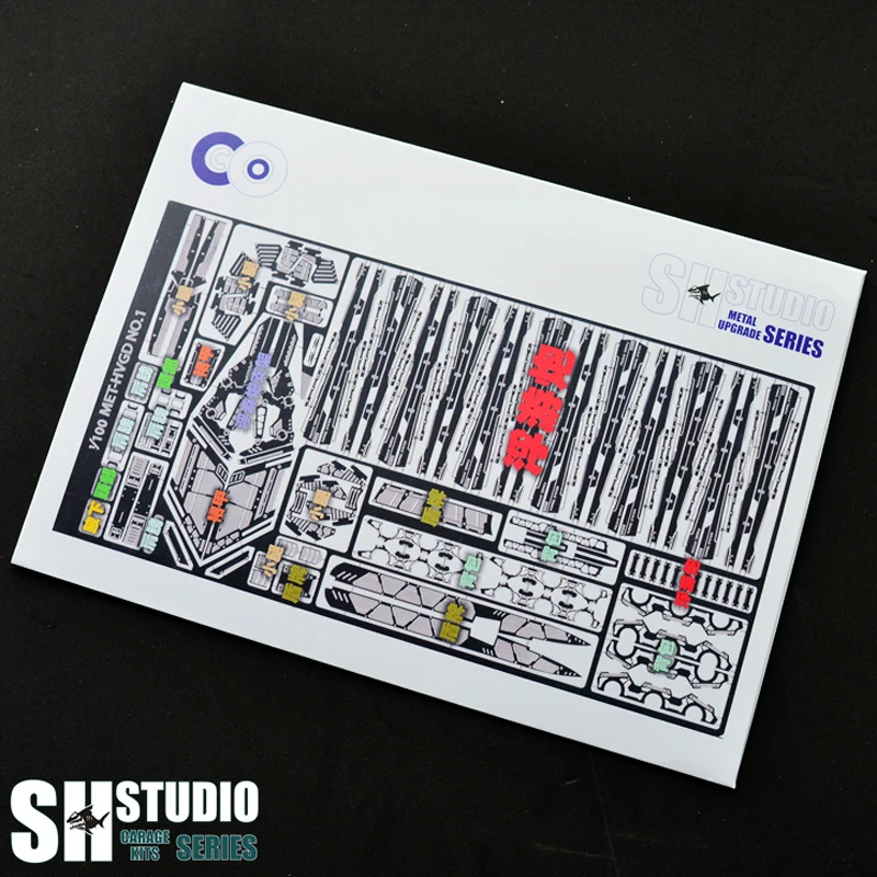 

SH STUDIO MG 1/100 HI-V Manatee Ver.Ka Gundam Special Metal Etching Sheet Action Diagram Model Detail Modification Repair