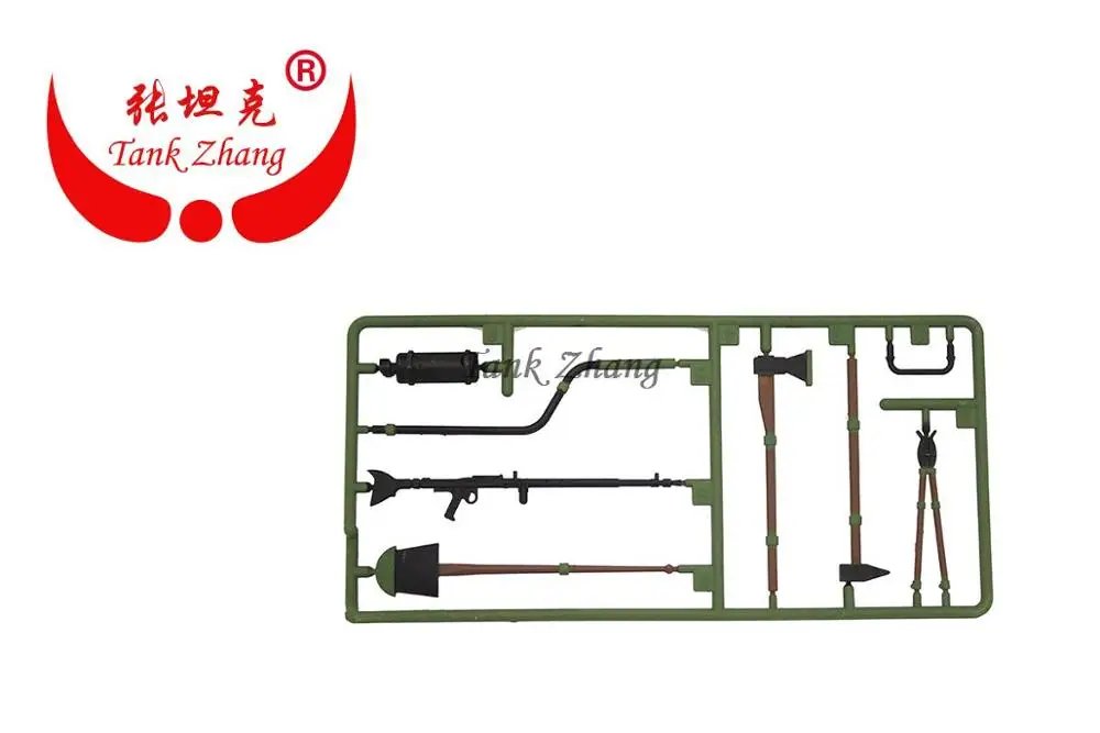 Бак Чжан/Хэн длинный 1/16 rc Танк 3888 немецкий Король тигр запасные части пластиковая