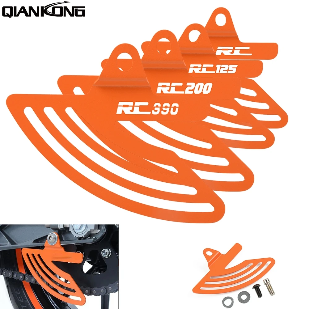 

FOR RC125 RC200 RC390 2014 2016 2017 2018 all years Motorcycle Stainless Steel Chain Protection Cover Toe Chain Guards