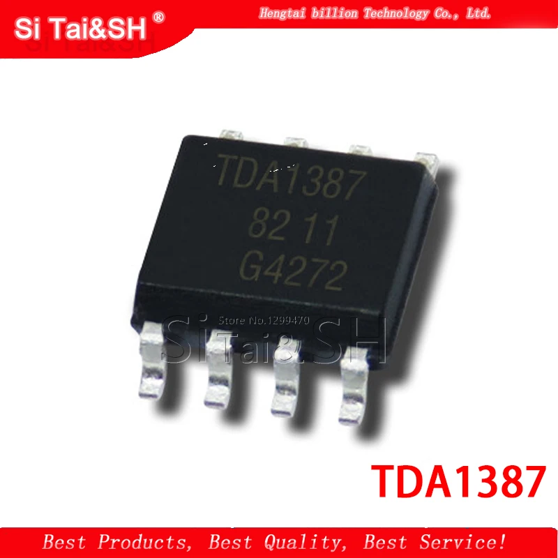 4 шт./лот TDA1387 SOP-8 TDA1387T | Электронные компоненты и принадлежности