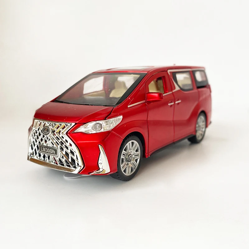 

Модель автомобиля из сплава 1:32 Lexu LM300h MPV, модель автомобиля под давлением, игрушечный автомобиль со звусветильник и подсветкой, подарок для ...