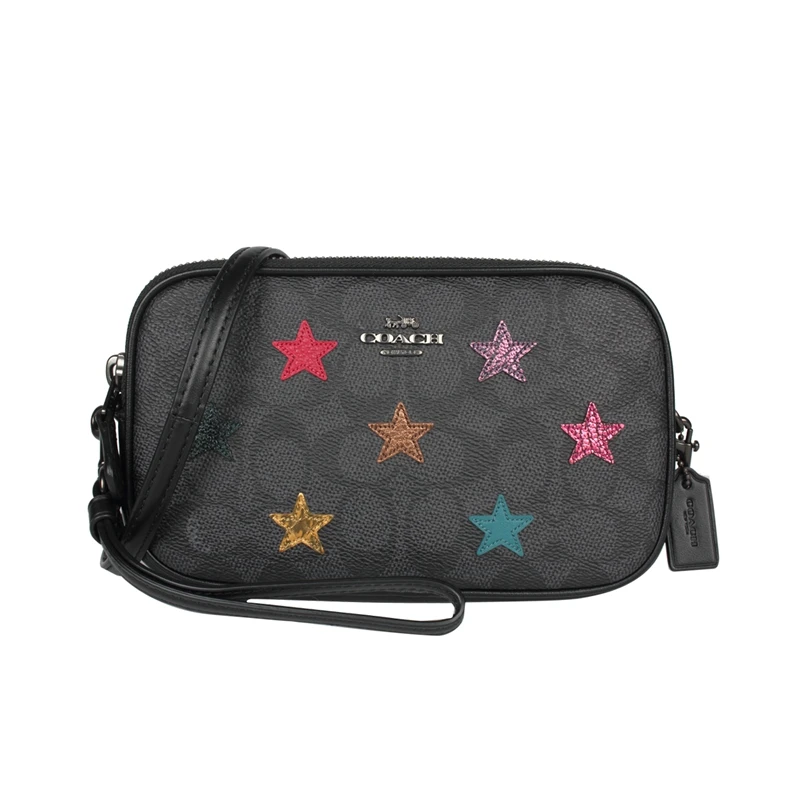 Оригинальная и брендовая новая простая кожаная сумка через плечо Coach Star 72285 |