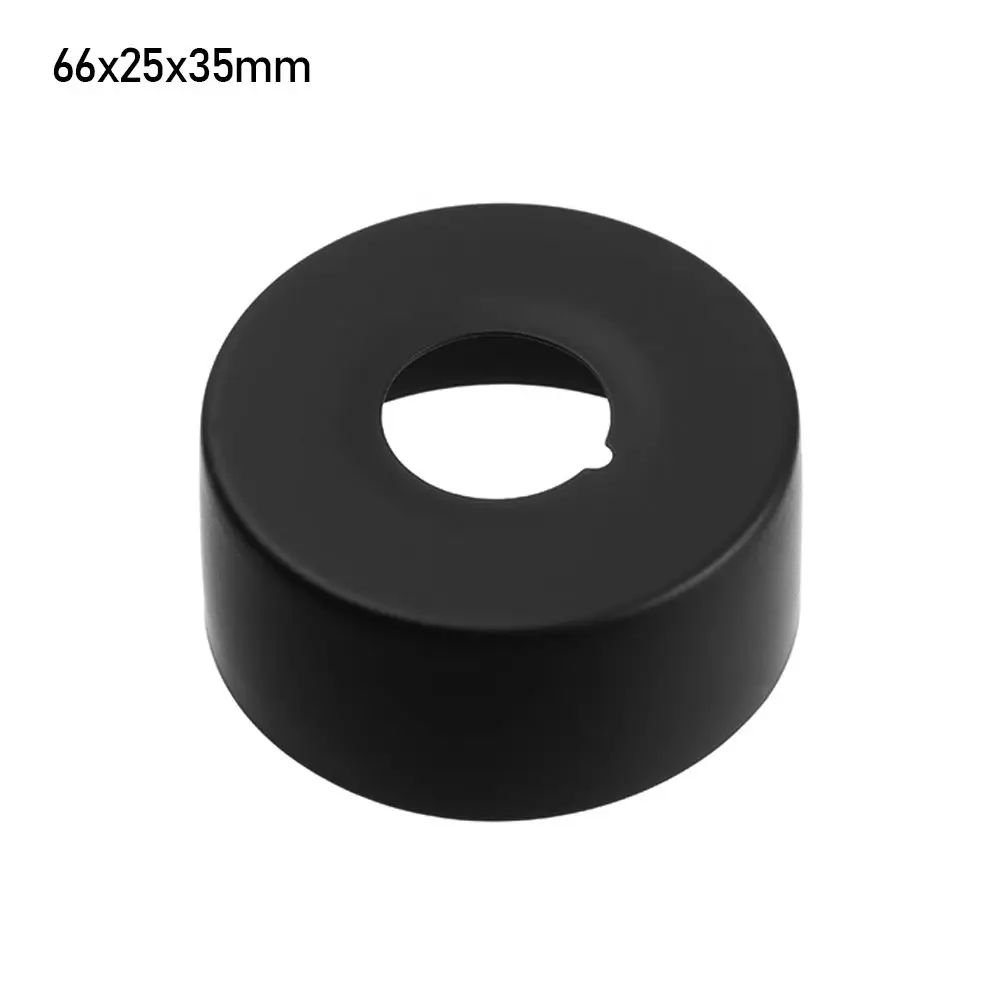 1 шт., черная полезная фланцевая крышка, настенный фланец, хромированная декоративная крышка для крана, декор для крана, настенные чехлы для труб, аксессуары для кранов