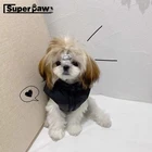 Новый стиль, пуховик для собак, одежда, зимний теплый свитер для маленьких и средних собак, куртка с капюшоном шнауцера, Прямая поставка YHC65