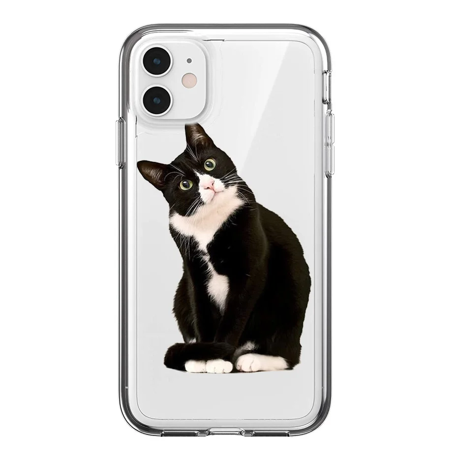 Милый мультяшный Новый чехол для iPhone 6 6s 7 8 Plus x xs xr max 11pro SE2 силиконовый мягкий ТПУ