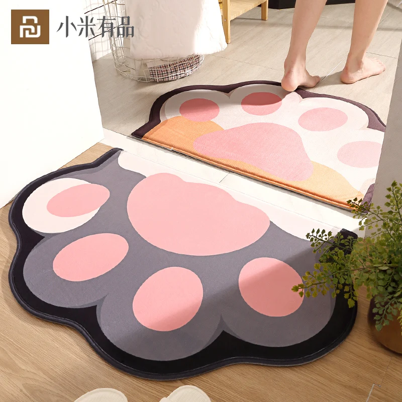 

YouPin Bathroom Non-Slip Door Mats Absorbent Quick-Drying Foot Pad Doormat Carpet Carpet Mats Soft Shower Anti-skip for Home