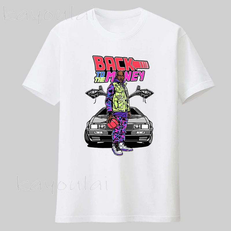 

Unisex 2021 Winter 95% Cotton Custom Logo Oversized T Shirt Men Harajuku Back To The Graphic Pullover T Shirt