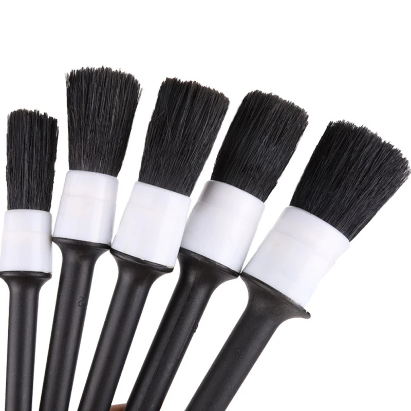 Щетка для детейлинга автомобиля чистящие щетки из натурального кабана