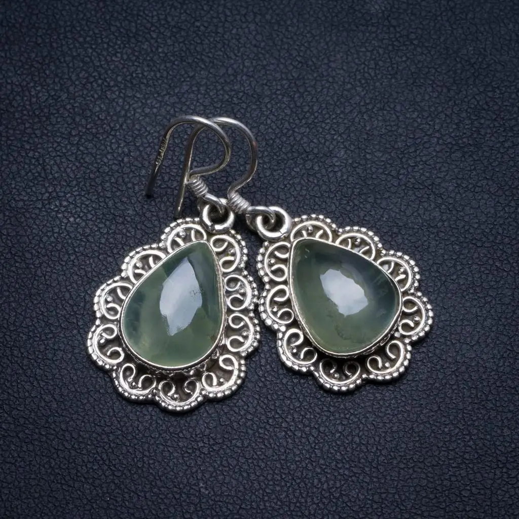 Серьги ручной работы из натурального серебра 1 25 дюйма | Украшения и аксессуары