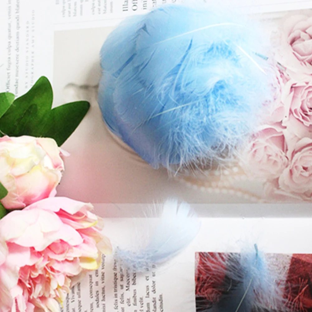 100 шт./упак. красочные перья страуса подарочная упаковка Материал коробка