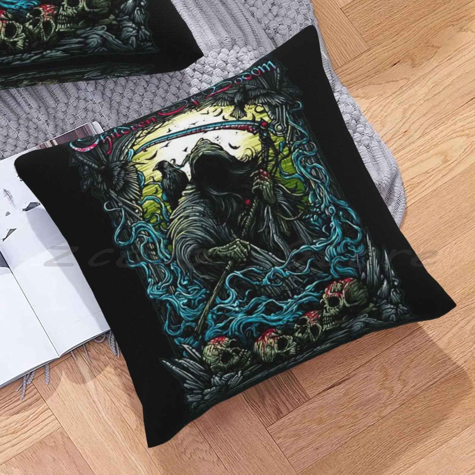 Наволочка из льняной плюшевой бархатной ткани с принтом для детей | Дом и сад