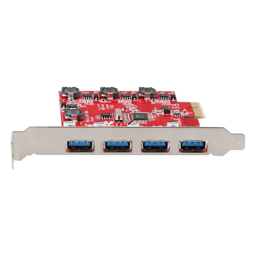 4 порта s Pci-E к Usb 3 0 экспресс-адаптер для Windows Xp/ Vista / 7/8 4-портовый Pci E адаптер |