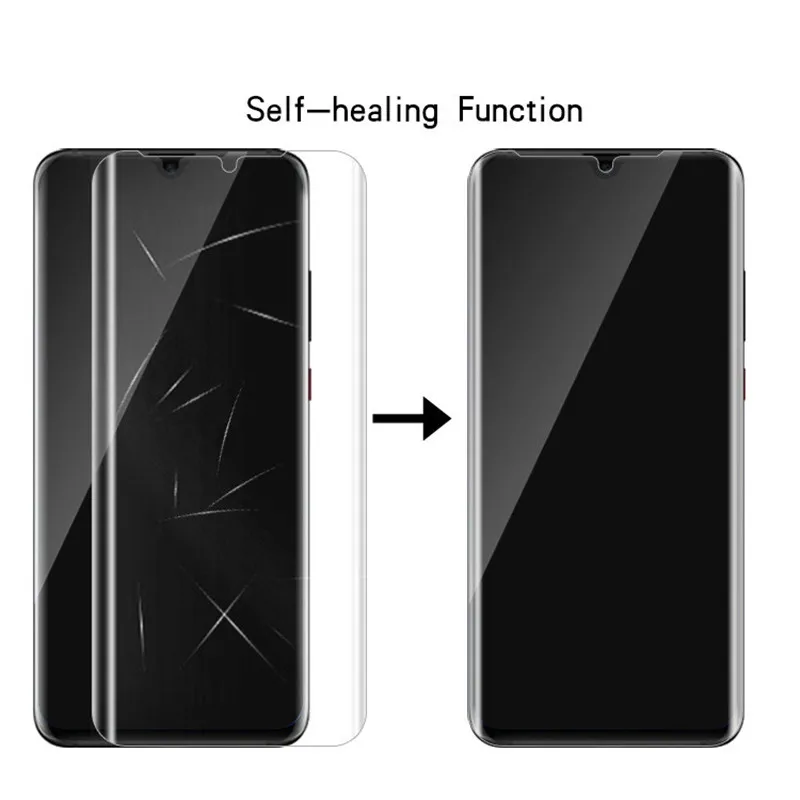 Передняя пленка 3D полное покрытие защитная из ТПУ для Huawei honor8 9 10 P8Lite2017 6A 6X 6plus 9i Play