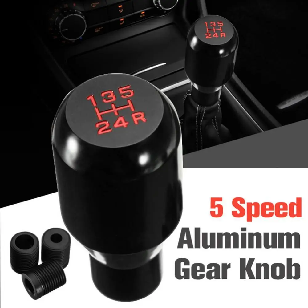 

60% Dropshipping!Universal Auto Car 5 Speed Aluminum Alloy Manual Gear Stick Shifter Shift Knob