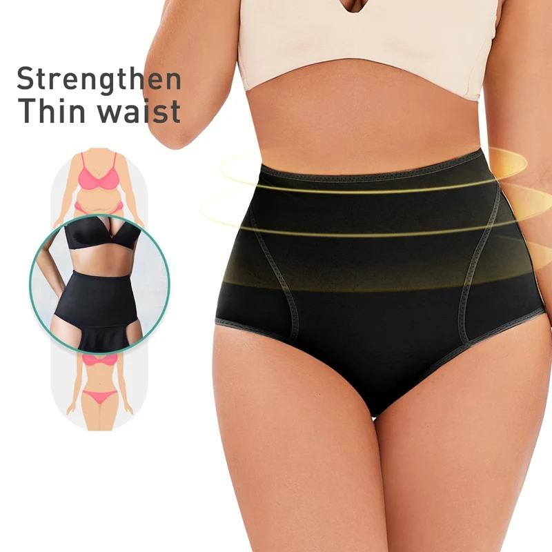 Корректирующее женское белье S-6XL Утягивающее с мягкими вставками талию размера